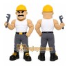 Construction Worker Mascot Costume