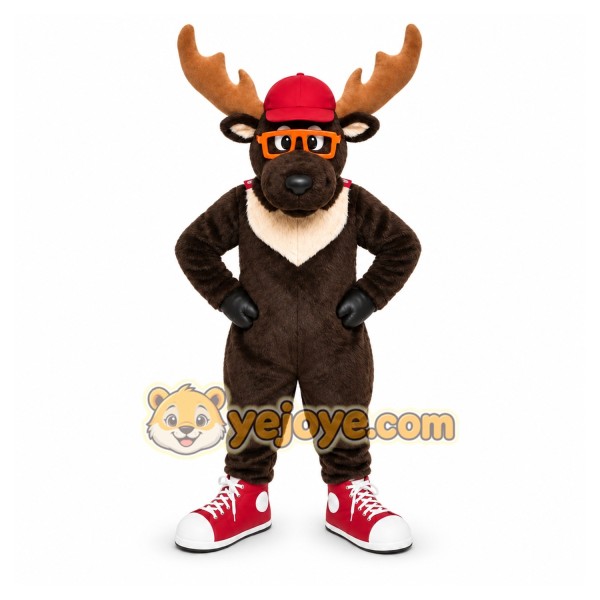 Sport Reindeer Mascot Costume