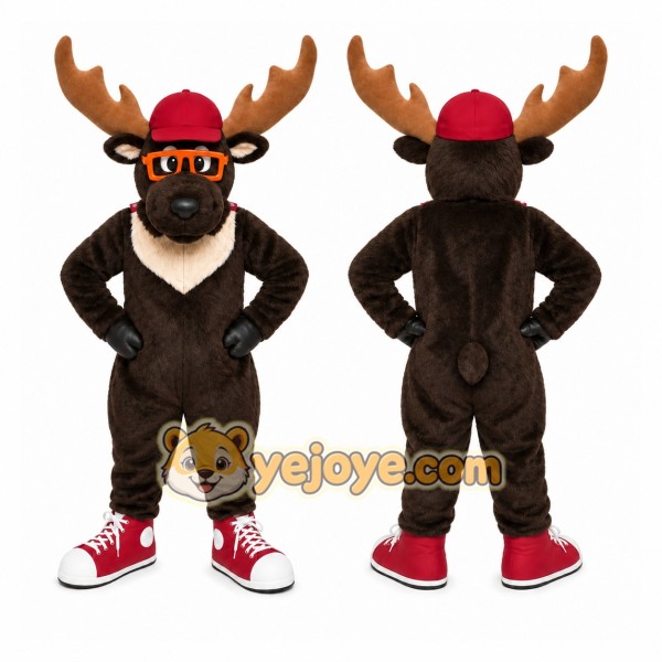 Sport Reindeer Mascot Costume