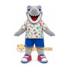 Gray Shark Mascot Costume Gray Shark Mascot Costume
