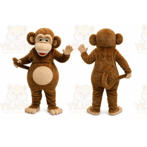 Brown Monkey Mascot Costume