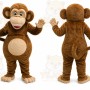 Brown Monkey Mascot Costume