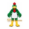 Green Rooster Mascot Costume Green Rooster Mascot Costume