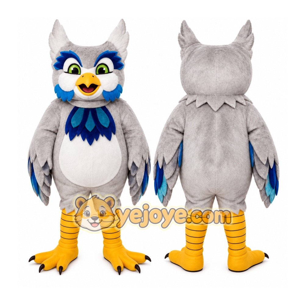 White Owl Mascot Costume