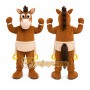 Brown Horse Mascot Costume