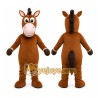 Brown Horse Mascot Costume Brown Horse Mascot Costume