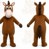 Brown Horse Mascot Costume