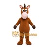 Brown Horse Mascot Costume Brown Horse Mascot Costume