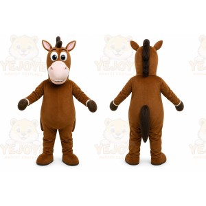 Brown Horse Mascot Costume
