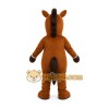 Brown Horse Mascot Costume Brown Horse Mascot Costume