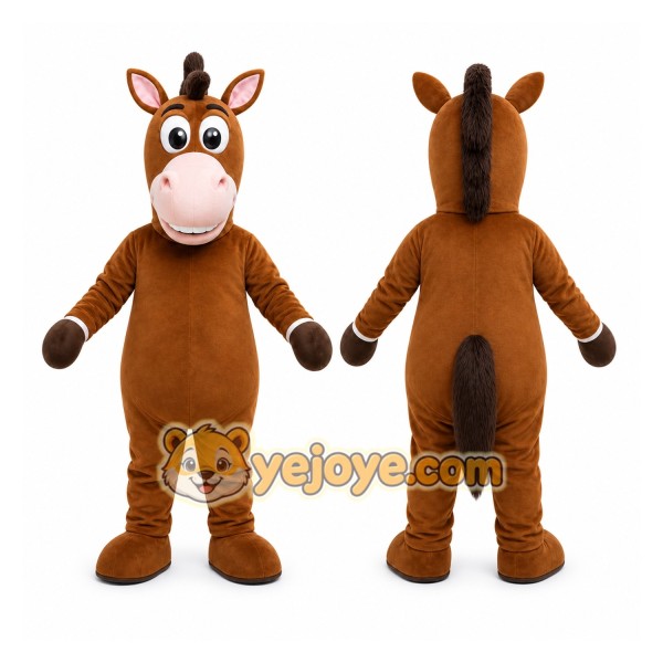 Brown Horse Mascot Costume