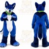 Blue Fox Mascot Costume