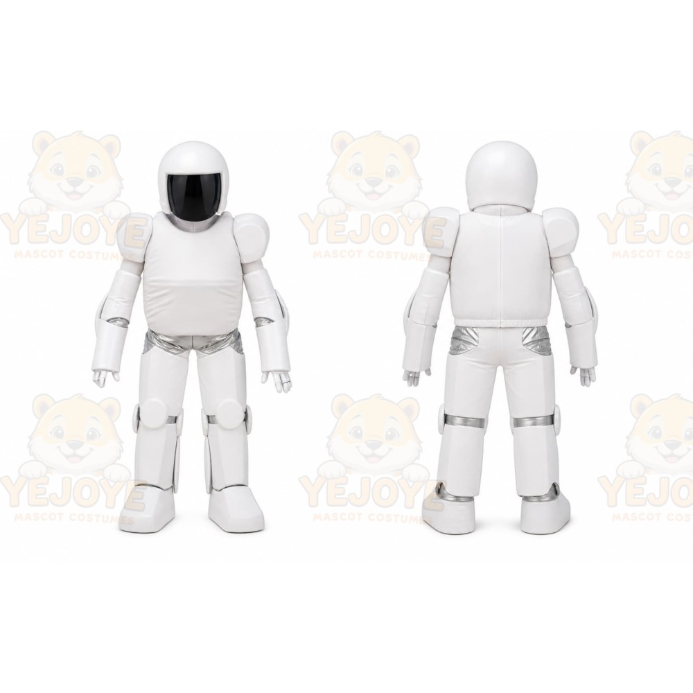 White Robot Mascot Costume