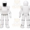 White Robot Mascot Costume