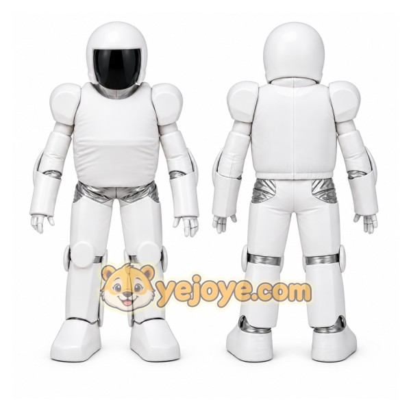 White Robot Mascot Costume