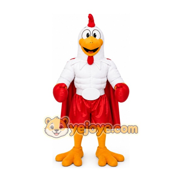 Chicken Red Skirt Mascot Costume Chicken Red Skirt Mascot Costume