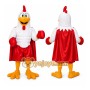 Chicken Red Skirt Mascot Costume