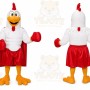 Chicken Red Skirt Mascot Costume
