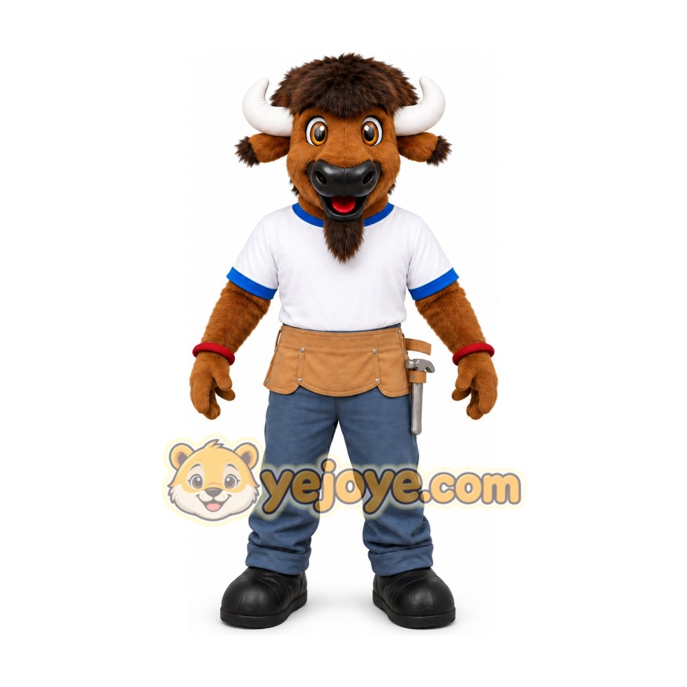 Sport Bision Bull Mascot Costume Sport Bision Bull Mascot Costume