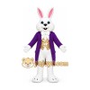 Purple Rabbit Mascot Costume Purple Rabbit Mascot Costume