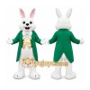 Green Rabbit Mascot Costume