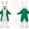 Green Rabbit Mascot Costume