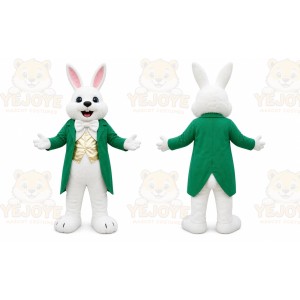 Green Rabbit Mascot Costume