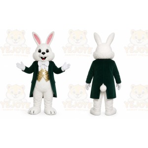 Green Rabbit Mascot Costume