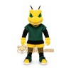 Black Yellow Hornet Mascot Costume Black Yellow Hornet Mascot Costume