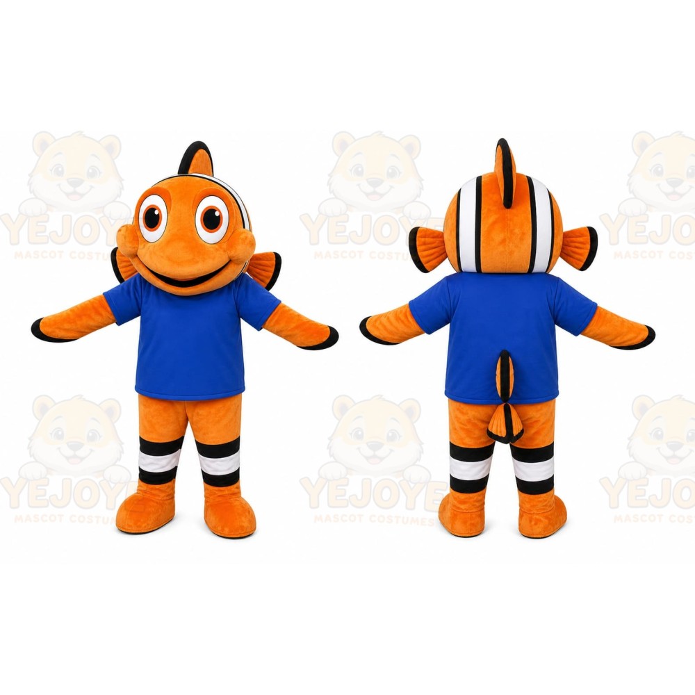 Orange Fish Mascot Costume