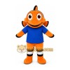 Orange Fish Mascot Costume Orange Fish Mascot Costume