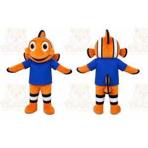 Orange Fish Mascot Costume