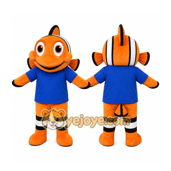 Orange Fish Mascot Costume