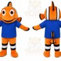 Orange Fish Mascot Costume