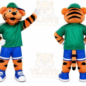  Sports Boy Tiger Mascot Costume
