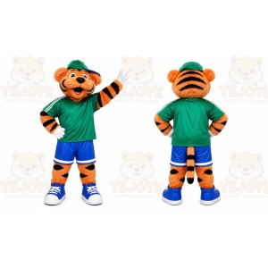  Sports Boy Tiger Mascot Costume