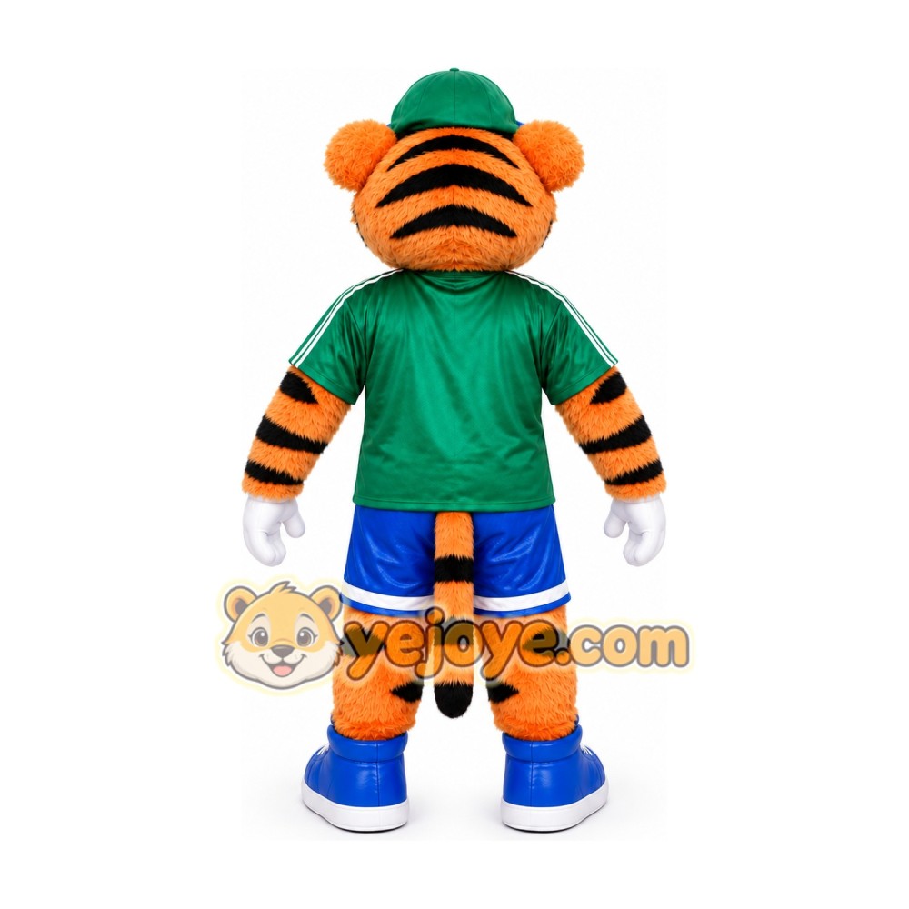  Sports Boy Tiger Mascot Costume