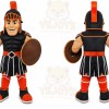 Roman Warrior Mascot Costume