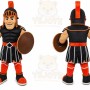 Roman Warrior Mascot Costume