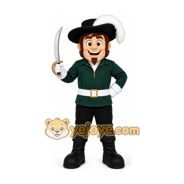 Cowboy Character Mascot Costume