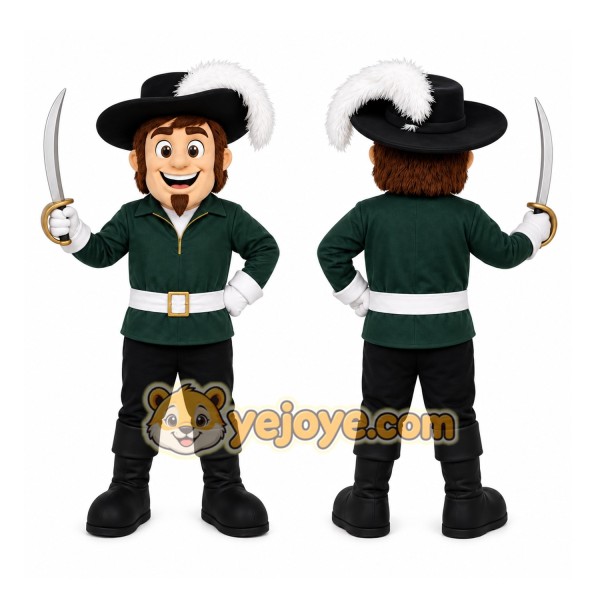 Cowboy Character Mascot Costume