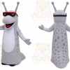 Gray Bug Mascot Costume