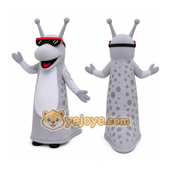 Gray Bug Mascot Costume