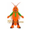Orange Lobster Mascot Costume Orange Lobster Mascot Costume