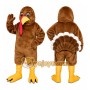 Brown Turkey Mascot Costume