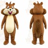 Brown Squirrel Mascot Costume