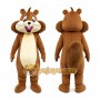 Brown Squirrel Mascot Costume
