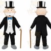 Tuxedo Man Mascot Costume