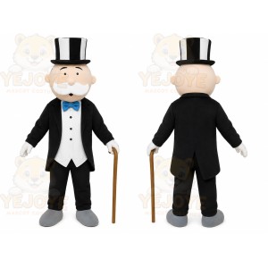 Tuxedo Man Mascot Costume