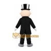 Tuxedo Man Mascot Costume Tuxedo Man Mascot Costume